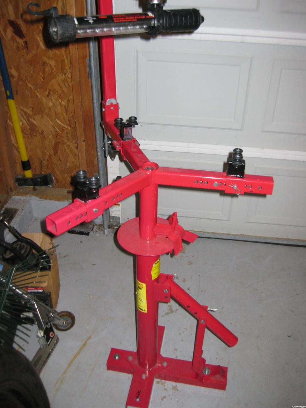 Harbor Freight Tire Changer No-Mar Mod - Tools Equipment - VFRDiscussion