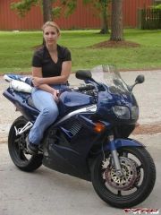 My finacee on my old VFR