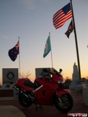 More information about "OUR flag....in the wind...with POW + MIA memorials"