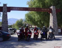 Furnace Creek Ranch - 81? and beautiful - the half way point