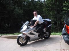 Photo prior to 1st road trip on the VFR