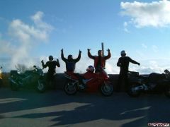 Jumping for Joy on such fantastic roads !