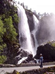 More information about "The Hesjedal Waterfall, Norway."