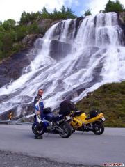 The Fureberg Waterfall, Mauranger, Norway