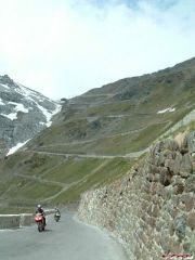 Stilfersjoch, Stelvio pass, South Tirol Italy