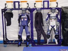 Interesting way to keep your leathers dry.