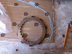 Clutch Plate over Friction Plate