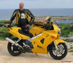 Ian and VFR at Cape Greco Cyprus