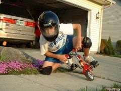 More information about "My Kid Goofing on MicroBike"