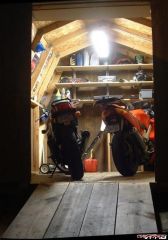 Bikes in my shed