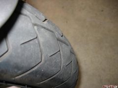 front tire wear