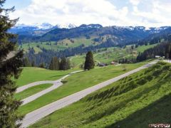 Twisties, Juan Pass road, Berner Oberland, Switzerland