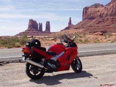 Water stop in monument valley