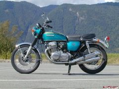 1973 Honda CB750, restored