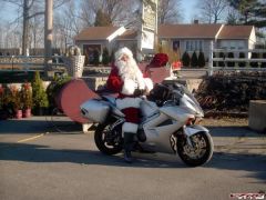 Santa Rides a VFR