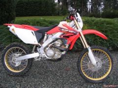04 CRF250X Red