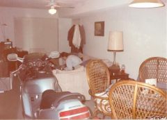 '87 CBR 1000 f Hurricane in apartment