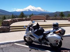 775 mile day stop at Mt. Shasta