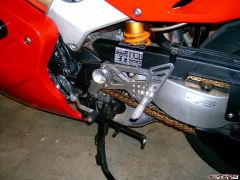 Harris rearset left