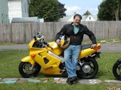 Day 1 with VFR just before my very first real ride