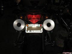 Fender Eliminator and LED License Plate Light