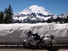 At Tipsoo Lake on the west side of Chinook Pass