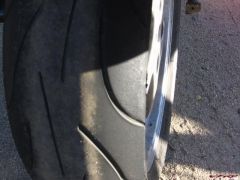 Westgard Pass tore up my tire
