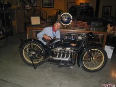 Rare Antique American Made Ace Motorcycle