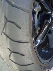 Obligatory rear tire picture