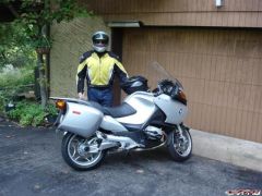 My dad and his R1200R/T
