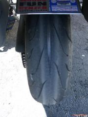 Middle of nowhere, 250 miles to find a new tire.