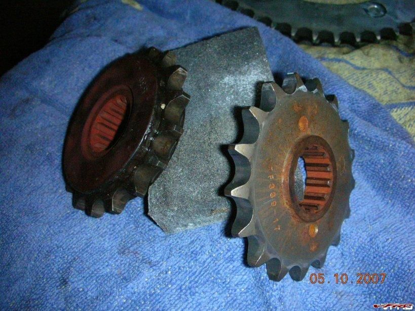 Chain and Sprocket Replacement