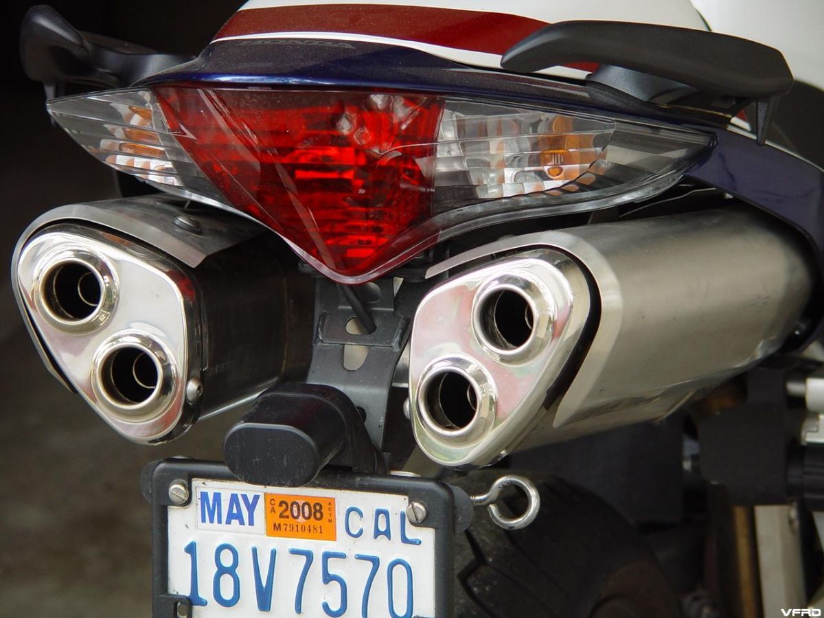 Honda vfr800x прямоток