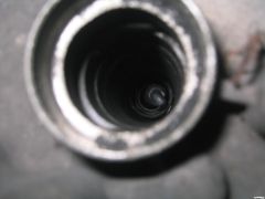 damaged spark plug lead still in cylinder #2