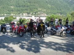 VFRD Members getting ready to ride