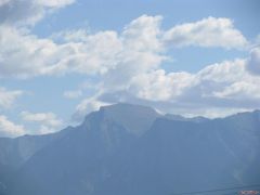Montana Mountains from Near Lake Kalispel