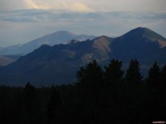 Pikes Peak in the late afternoon