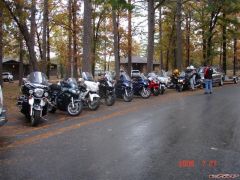 Parking at Jean LaPetit Lodge near Jasper Arkansas 2008
