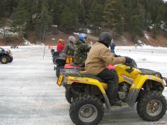 Even raced UTILITY ATV'S