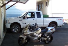 My '06 F350 and '03 VFR