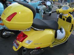 This is what Vespas look like now days