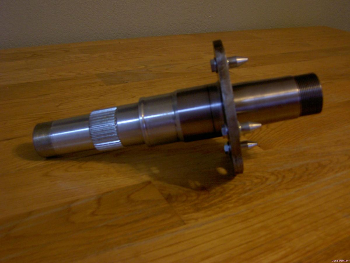 Doug's new spindle