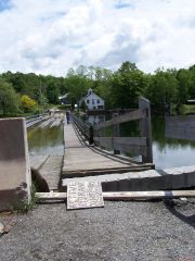 Our ramp onto the floating bridge