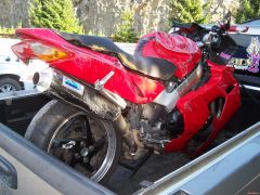 buddy crashed VFR. It has a good life had over 120,000kms on