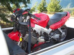 buddy crashed VFR. It has a good life had over 120,000kms on