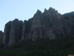 Rock formation at High Mesa