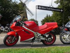 More information about "Parked in front of a German Biker Bar."