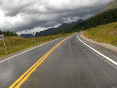 Riding into the eye of a storm