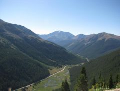 10am at the top of Independence Pass