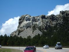 Mount Rushmore from the Road